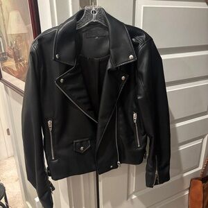 Blank NYC Vegan Leather Moto Jacket